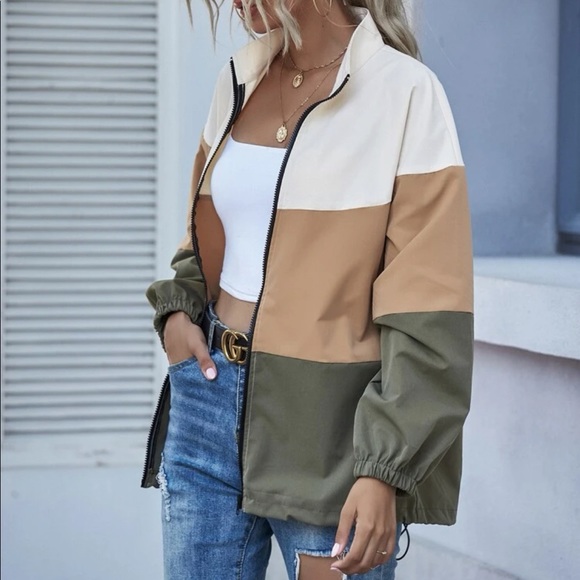 Colorblock jacket - Picture 3 of 5